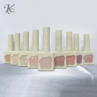 kale plus เซ็ตใหม่96สี แนะนำขายดี สีพื้นสียอดนิยม สีพื้น ยาทาเล็บเจล สีเจล เล็บเจล Nail polish ต้องอบ 15ML
