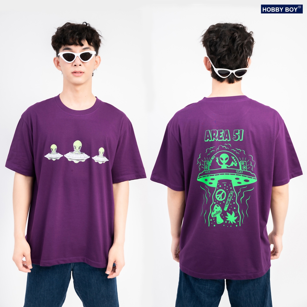 HB07 - เสื้อยืด HOBBY BOY - AREA 51