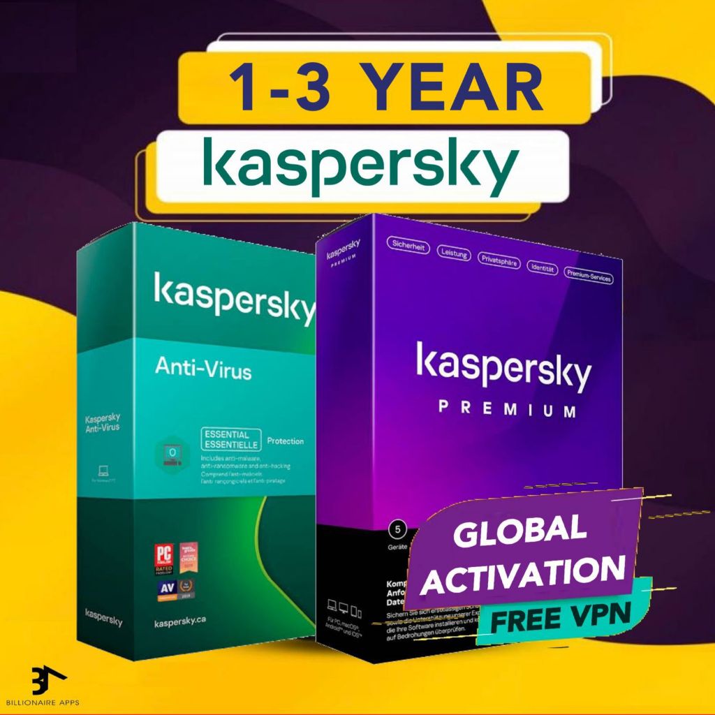 Kaspersky Antivirus | Kaspersky Premium ORIGINAL | Latest Version GENUINE
