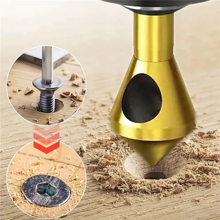 ดอกลบคมมีรู ดอกลบคมรูเจาะ ดอกสว่านลบคม โลหะ ดอกลบคม Chamfer HSS Countersink Deburring
