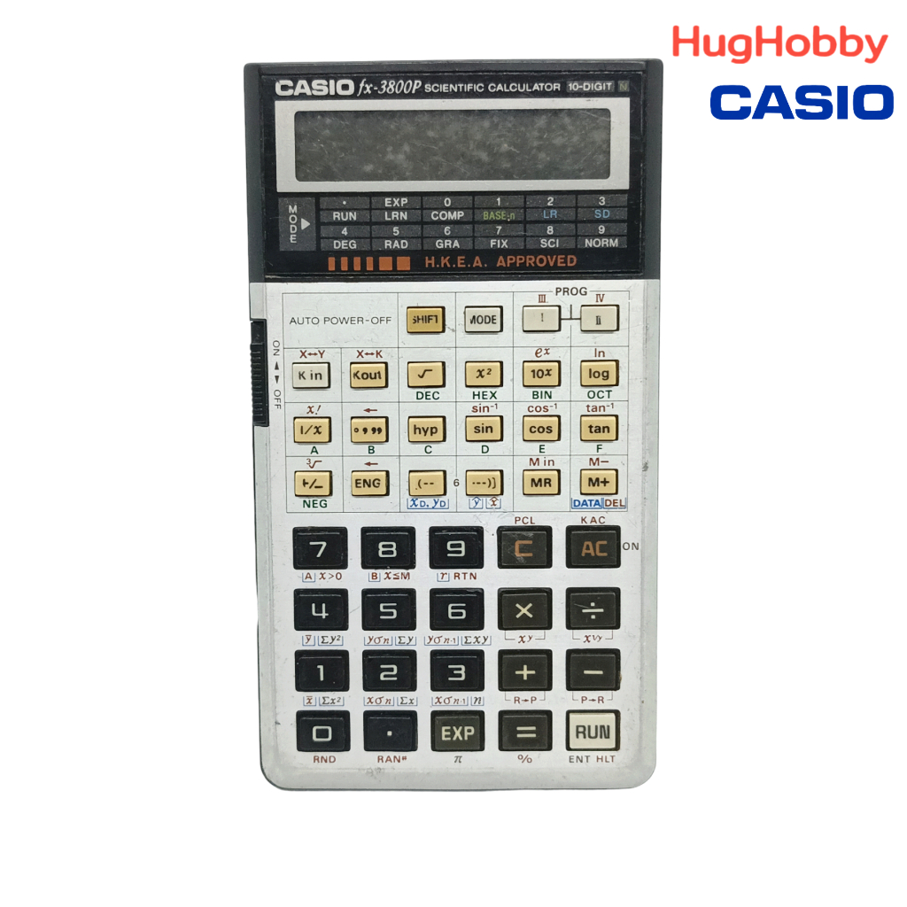 「ซาก/อะไหล่」เครื่องคิดเลขวิทยาศาสตร์ Casio fx-3800P เปิดไม่ติด ขายตามสภาพ (2)