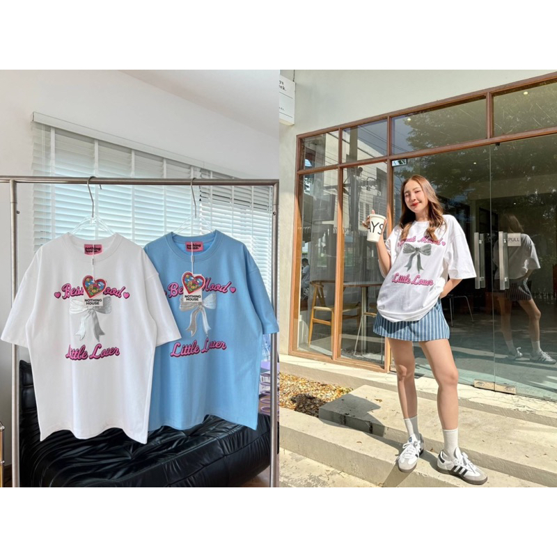 NOTHING HOUSE🏡เสื้อยืดลายโบว์