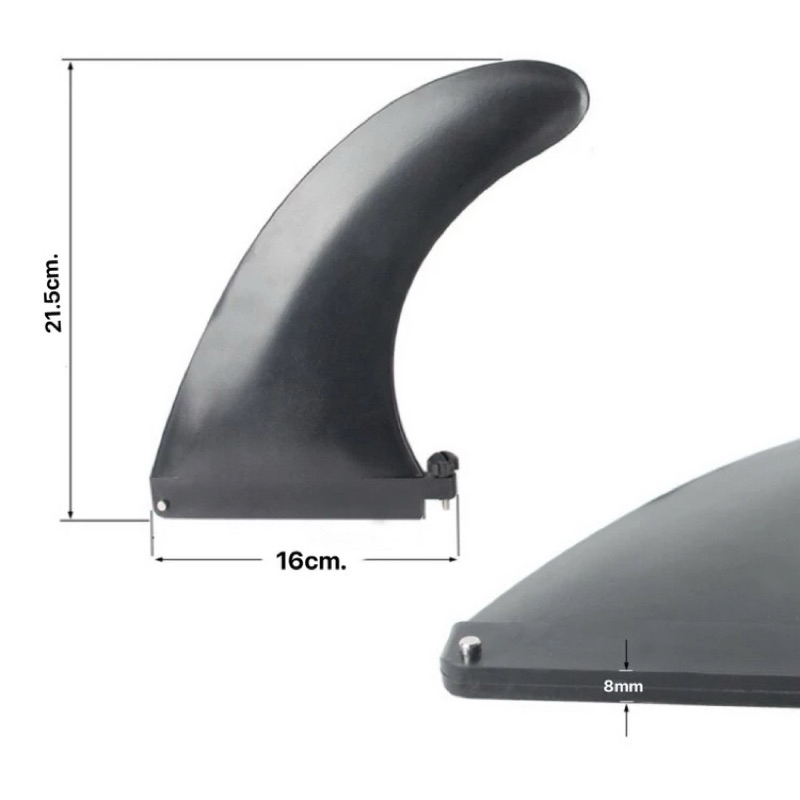 พร้อมส่ง fin sup board (รุ่นน็อตด้านหลัง)