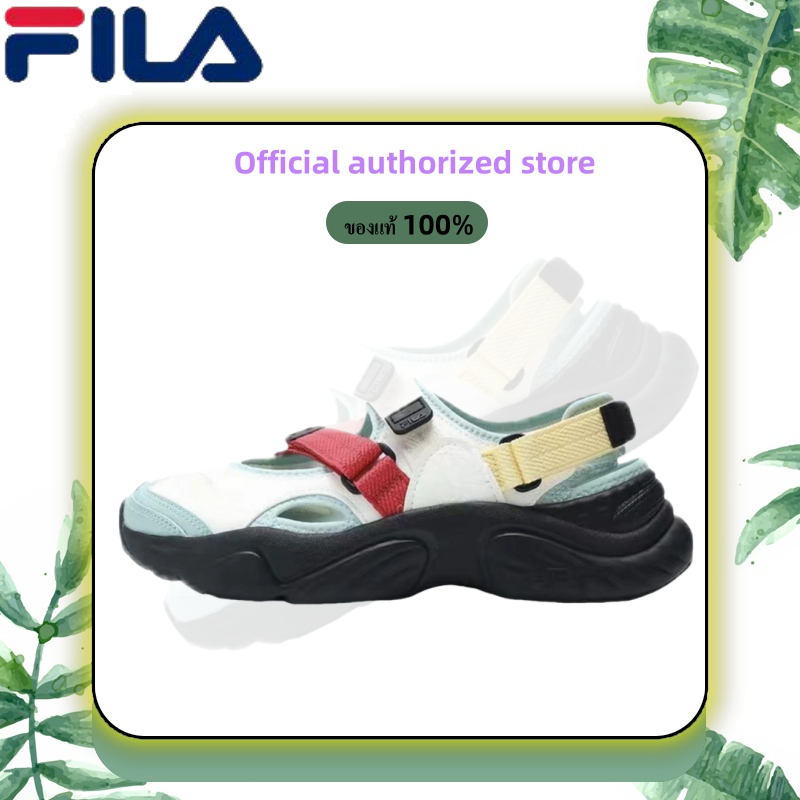 FILA FUSION รองเท้าแตะกีฬา Conch Series (ของแท้ 100 %) Velcro shoes for women