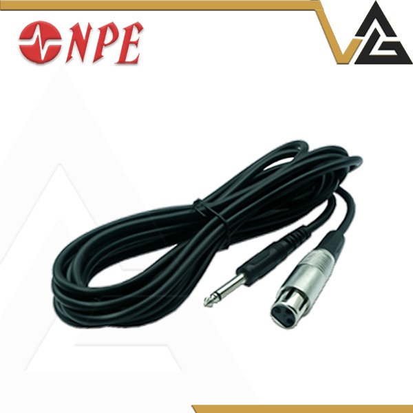 NPE DM-707 ไมค์สาย ไดนามิก เหมาะใช้พูดสัมมนา ร้องเพลง เสียงดี ไมโครโฟน Vocal Dynamic Microphone