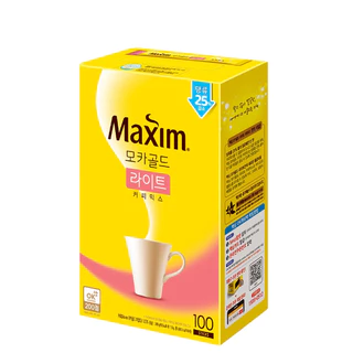 แม็กซิม กาแฟซองเกาหลีสำเร็จรูปกล่องใหญ่ 100T MAXIM COFFEE MIX 한국 맥심 커피 모음