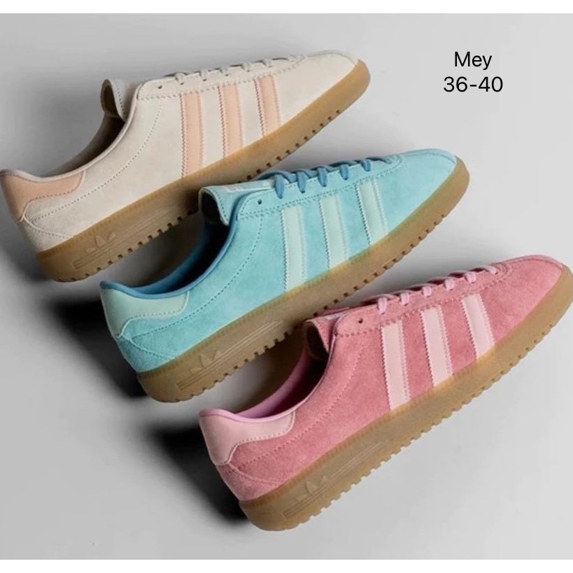 Adidas รองเท้าผ้าใบผูกเชือกพร้อมกล่อง(H)