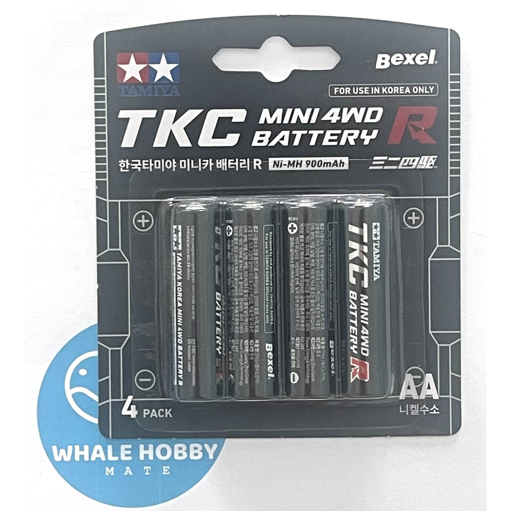 TAMIYA KOREA TKC MINI 4WD BATTERY R Ni-MH 900mAh HR6 AA Size 1.2V Battery Bexel AA (4pcs) สินค้าพร้อมส่ง !!!