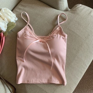 [ส่งจากไทย] 𝑩𝒓𝒂𝑩𝒓𝒂𝑩𝒓𝒂 #bra-268 เสื้อสายเดี่ยว มีฟองน้ำ สีพื้น ใส่สบาย ผ้าร่องเล็ก