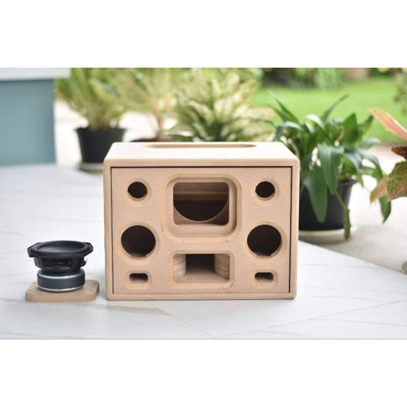 ตู้แบนพาสซับHK5.25 นิ้ว