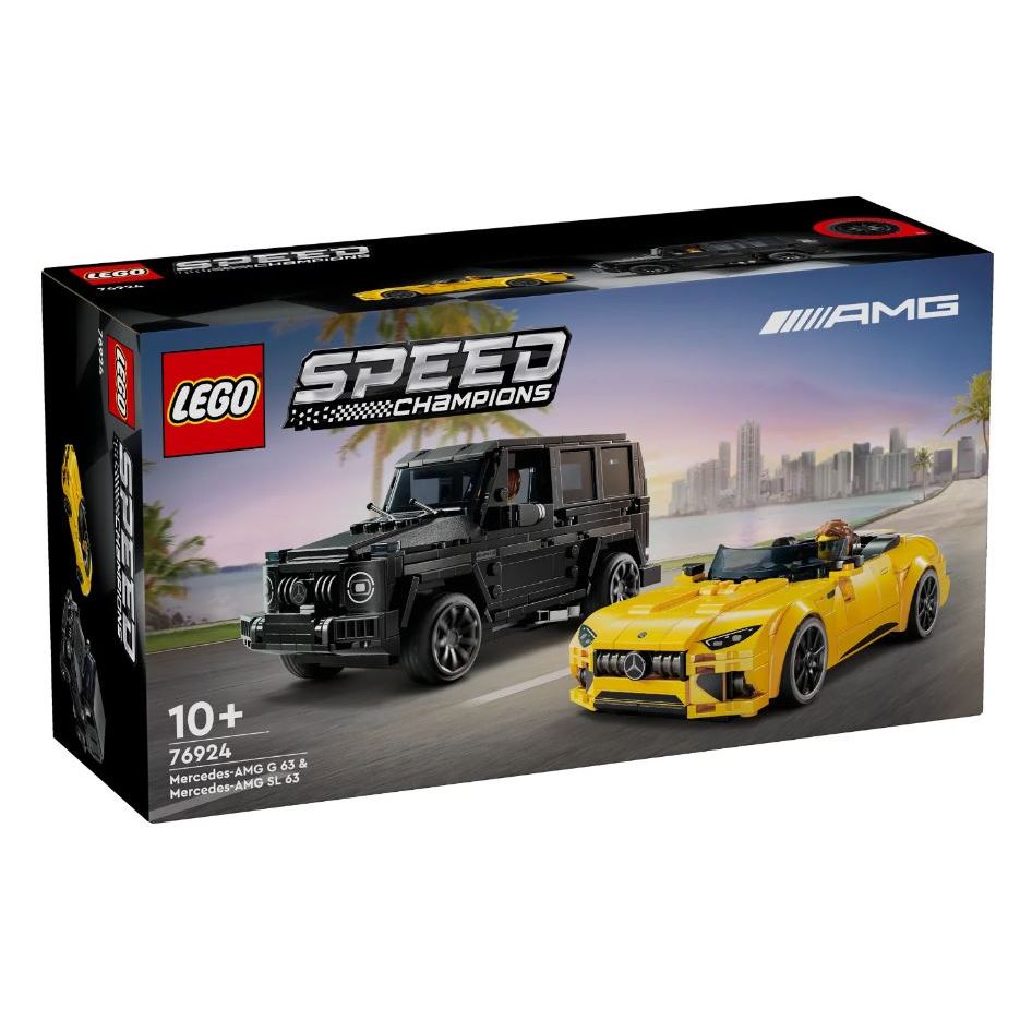 LEGO® Speed Champions Mercedes-AMG G 63 & Mercedes-AMG SL 63 76924