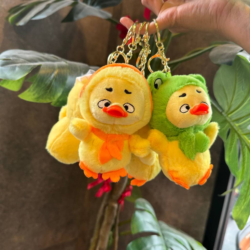 DuckDuck (เป็ด) 700 -704 พวงกุญแจลูกเป็ด (เป็ด)น่ารัก สินค้าอยู่ในไทย