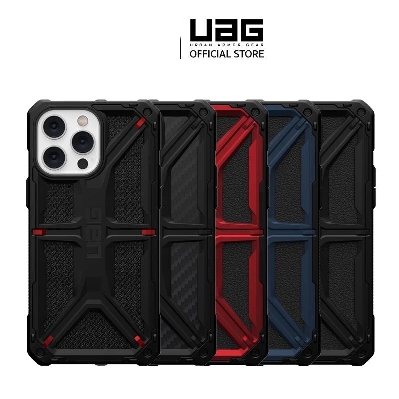 UAG iPhone 13 14 15Pro, 13 14 15ProMax, iPhone 14/15 Plus - เคสป้องกัน Monarch Back Cover