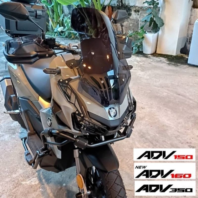 ชิวหน้าADV150-160-350 สูง22​นิ้ว​ หนา3มิลและ4มิล