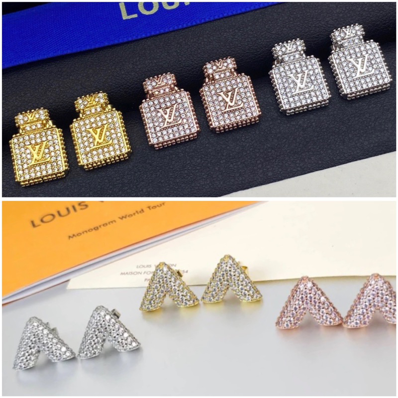 ต่างหูLV งานสวย งานคุณภาพVIP งานเทียบงานสวยเป๊ะ ส่งจากไทย🇹🇭