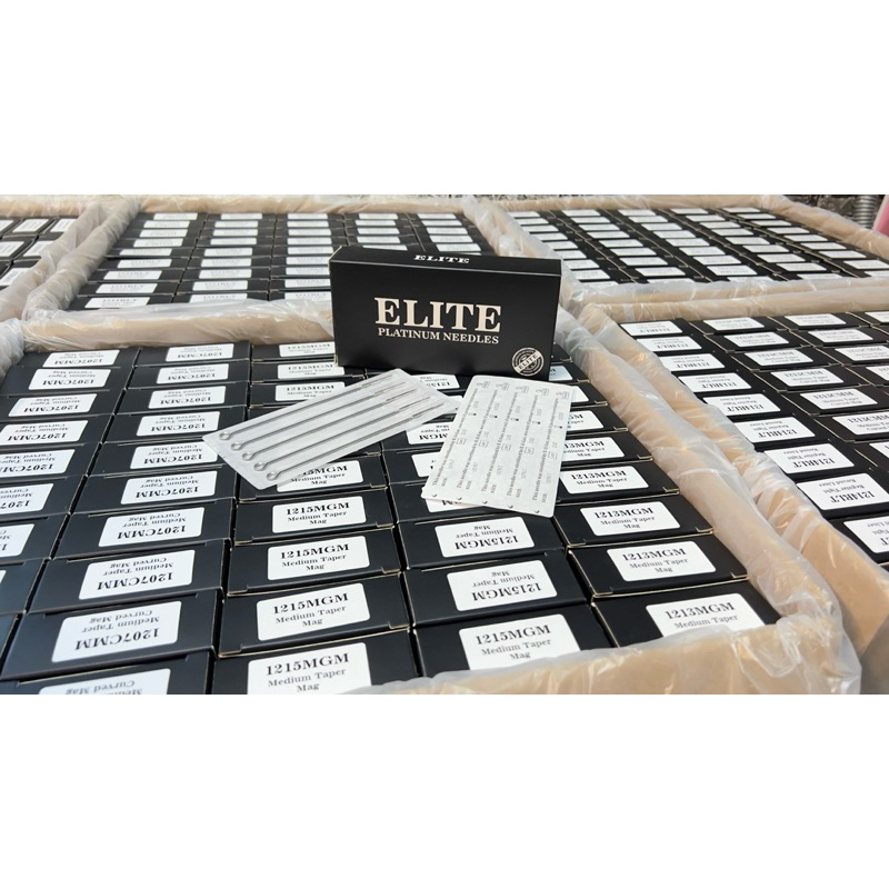 เข็มก้านElite Needles ยกกล่อง 50 เล่ม ลดราคา 150฿ ทุกเบอร์ #เข็มก้านElite #เข็มก้าน ร้านค้าในไทย🇹🇭