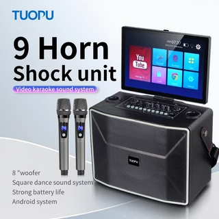 ลำโพงคาราโอเกะ TP-02 หน้าจอสัมผัส เชื่อม Wi-Fi เปิด YouTube ได้🔊กำลังขับเสียงสูงสุด 150W เบสดี ชัดทุกมิติ แบตเตอรี่ในตัว