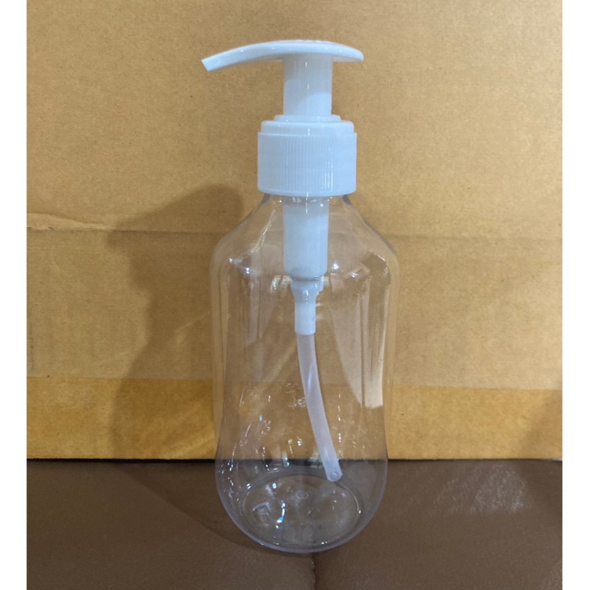 📢 พร้อมส่ง ขวดปั๊มพลาสติก ขวดปั๊มครีมโลชั่น ขวดปั๊มแชมพูปั๊ม ขวดบรรจุภัณฑ์ PET ขนาด 300 ML (ต่อ 1 ชิ้น)