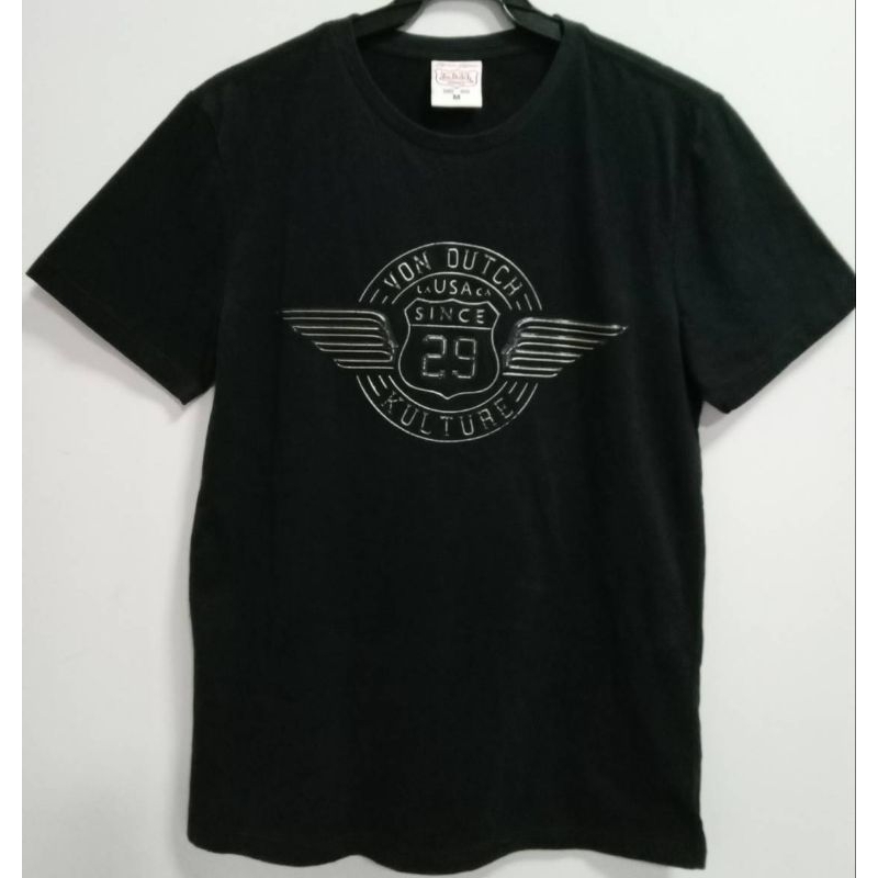 เสื้อยืดแขนสั้นแบรนด์ vondutch