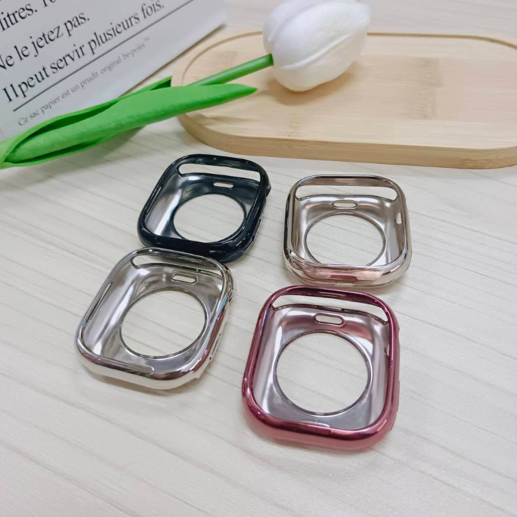 พร้อมส่ง เคส TPU แบบเงา ไม่มีจอ รุ่นทำพิเศษ 47mm ใช้ได้กับ Smart Watch รุ่น X25Promax X29 X69Promax 