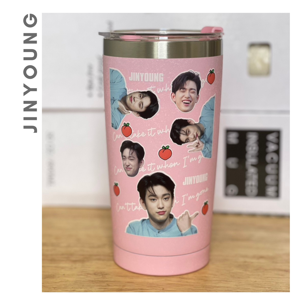 แก้วสกรีน UV รูปถ่าย Jinyoung : Got7 : JinyoungGot7 : จินยอง : จินยองGot7