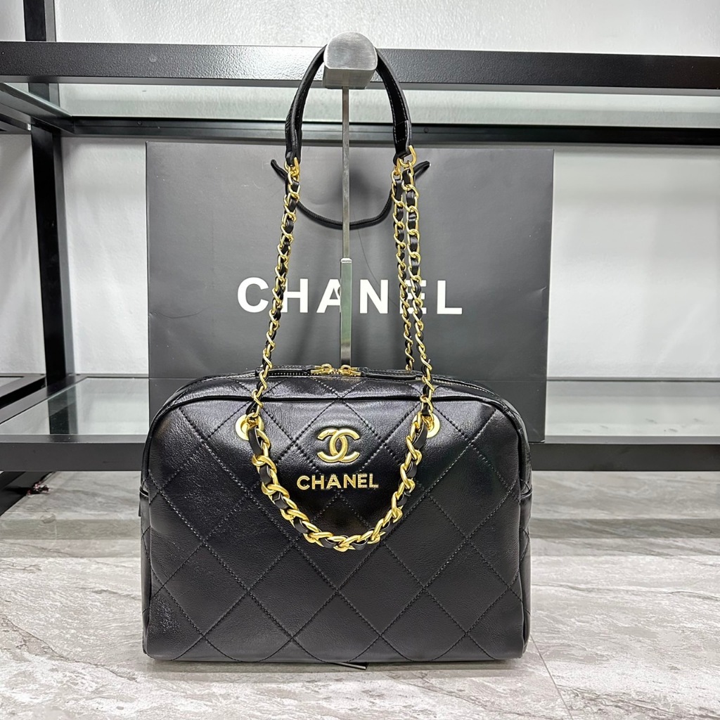 กระเป๋า Chanel  งานออริเทียบแท้ หนังแท้/Size : 12” Full set