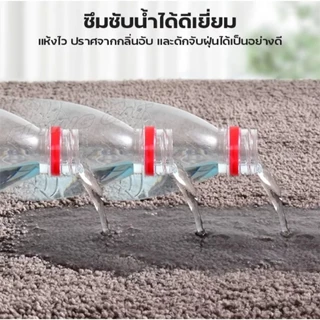 ผ้าพรมเช็ดเท้าขนแกะ ขนาด 40*60 cm พรมเช็ดเท้ากันลื่นได้อย่างดี ขนหนานุ่มฟูเป็นพิเศษชับน้ำได้อย่างดี