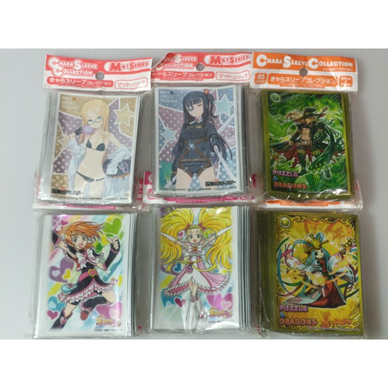 ซองสลีฟใส่การ์ดบัดดี้ไฟท์ Sleeve card anime (67×92 mm.) 65 ใบ