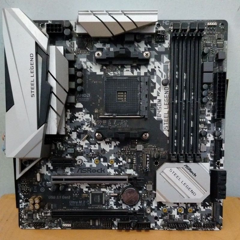 B450M STEEL LEGEND มือสองประกันทางร้านเจ็ดวัน