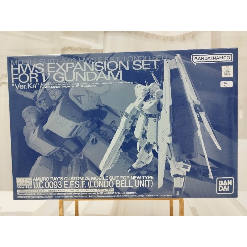 (ของใหม่) P-Bandai MG 1/100 HWS H.W.S. Expansion Set For Nu Gundam Ver.Ka