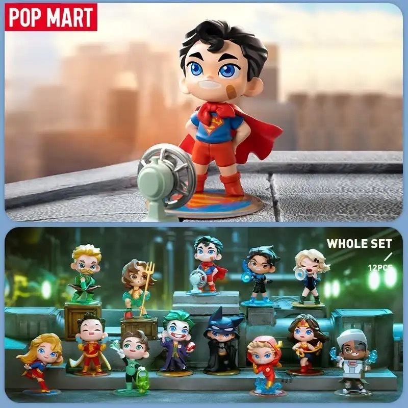 กล่องสุ่มฟิกเกอร์ ซุปเปอร์ฮีโร๋ DC Justice League POPMART ส่งจากไทย สินค้าพร้อมส่ง