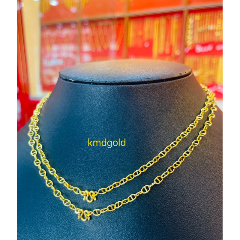 KMDGold สร้อยคอ2สลึง  สินค้าทองแท้พร้อมใบรับประกัน