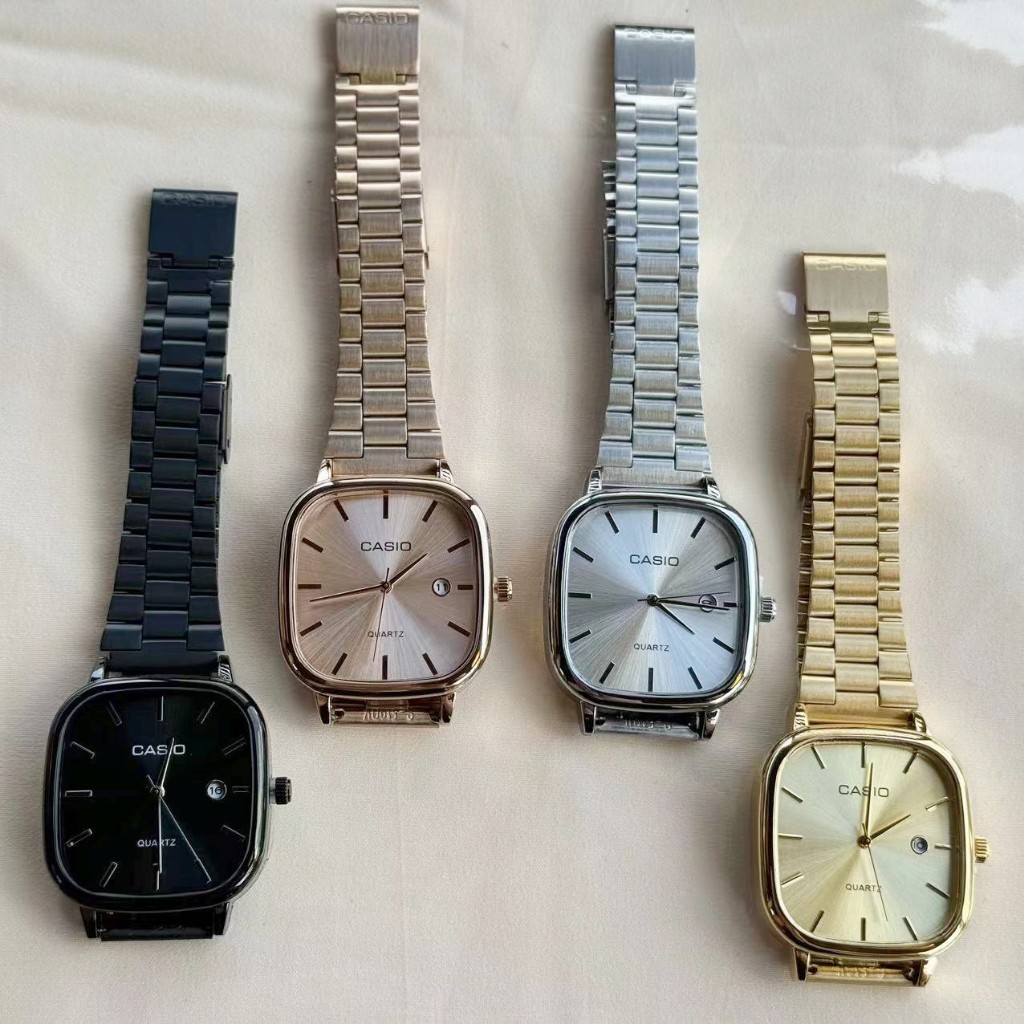 นาฬิกา Ca sio รุ่น A138 สายแสตนเลส นาฬิกาข้อมือ ชาย+หญิงใส่ได้ พร้อมส่ง