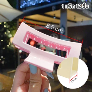 ambag กิ๊บหนีบผม สไตล์เกาหลี 🍒 1แพค 12ชิ้น 🍒 ราคาสุดจึ้ง พร้อมส่งในไทย (ของมีจำนวนจำกัด) กิ๊บติดผมมินิมอล น่ารัก