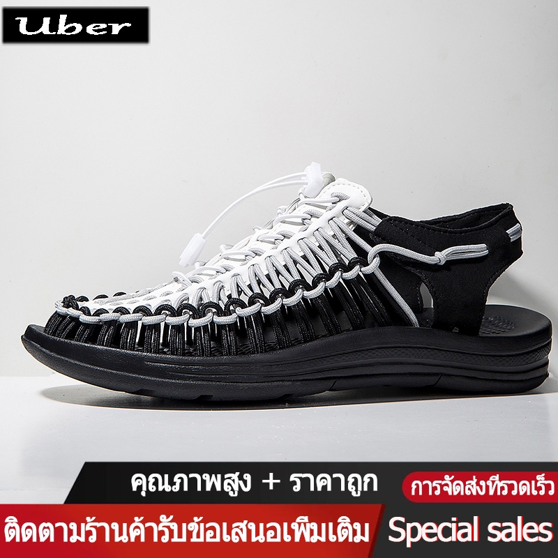 uber-ไทย ส่ง- แบรนด์ Keen รองเท้าแตะชายหาดสําหรับผู้ชายยามว่าง 2024 ขนาดระบายอากาศ Size 35-44