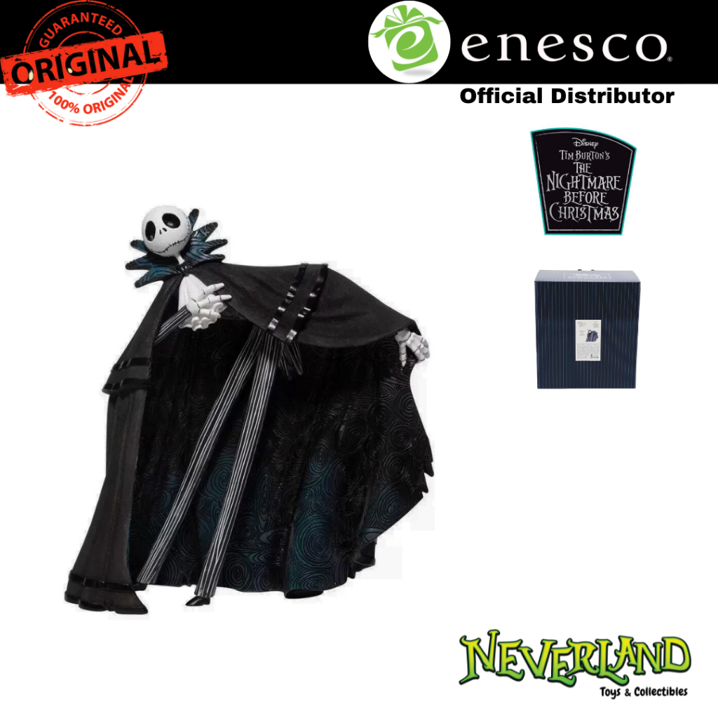 Enesco NBX Jack Skellington Figurine Nightmare Before Christmas Disney Showcase