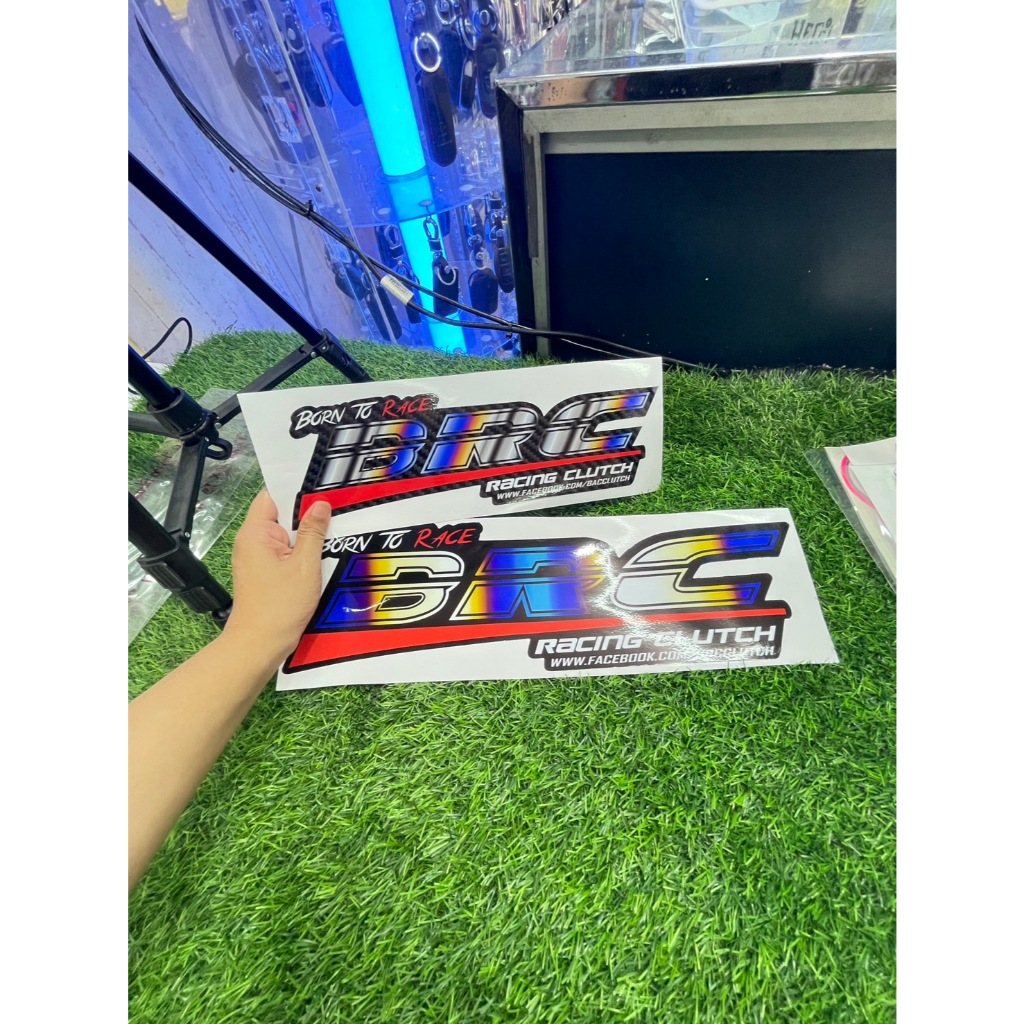 สติ๊กเกอร์BRCไทเทติดท้ายกระบะ
