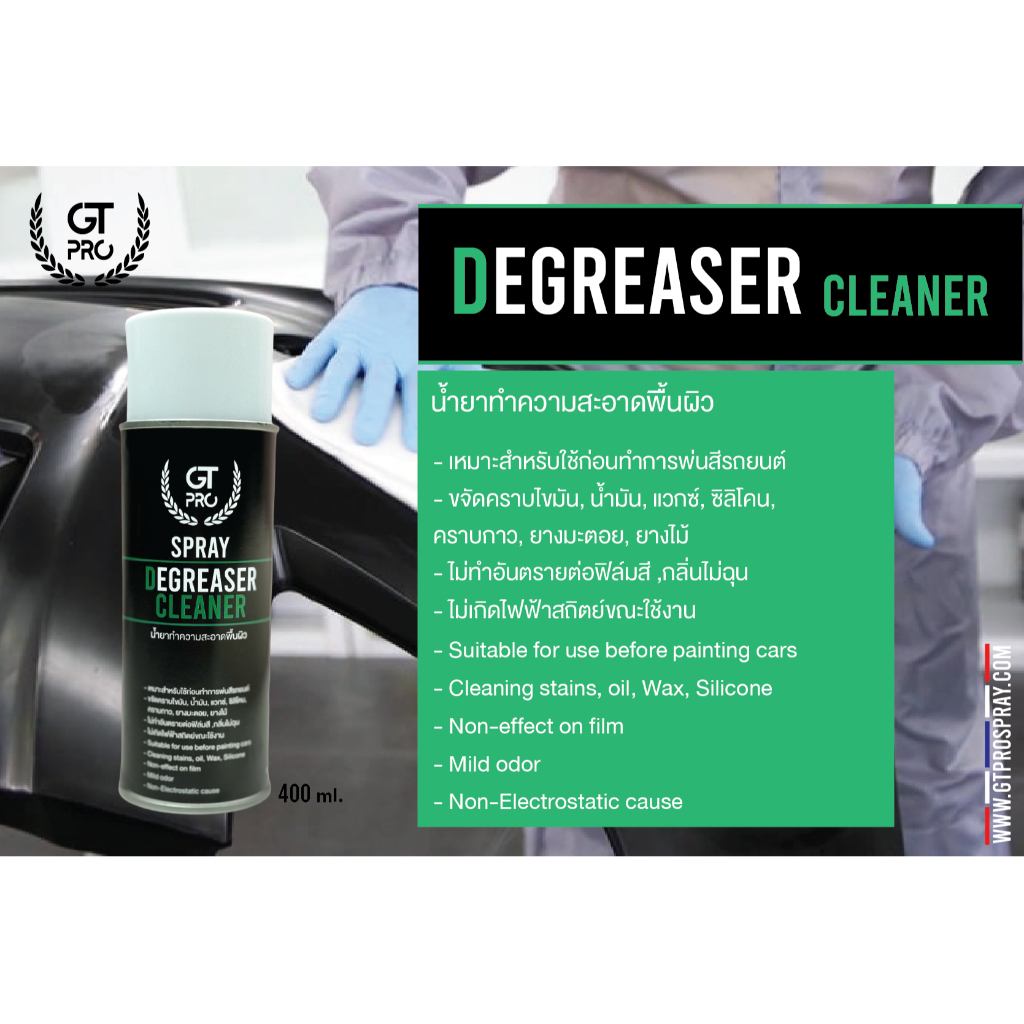 Degreaser Cleaner Spray/ น้ำยาทำความสะอาดพื้นผิว (official)