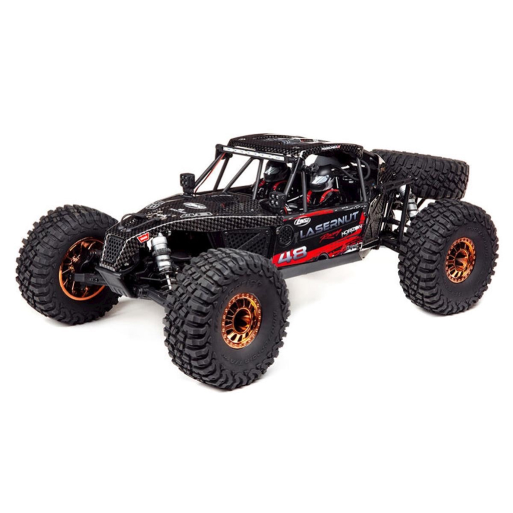 Losi Lasernut U4 1/10 4WD Brushless RTR Rock Racer (Black) w/2.4GHz Radio & Smart ESC