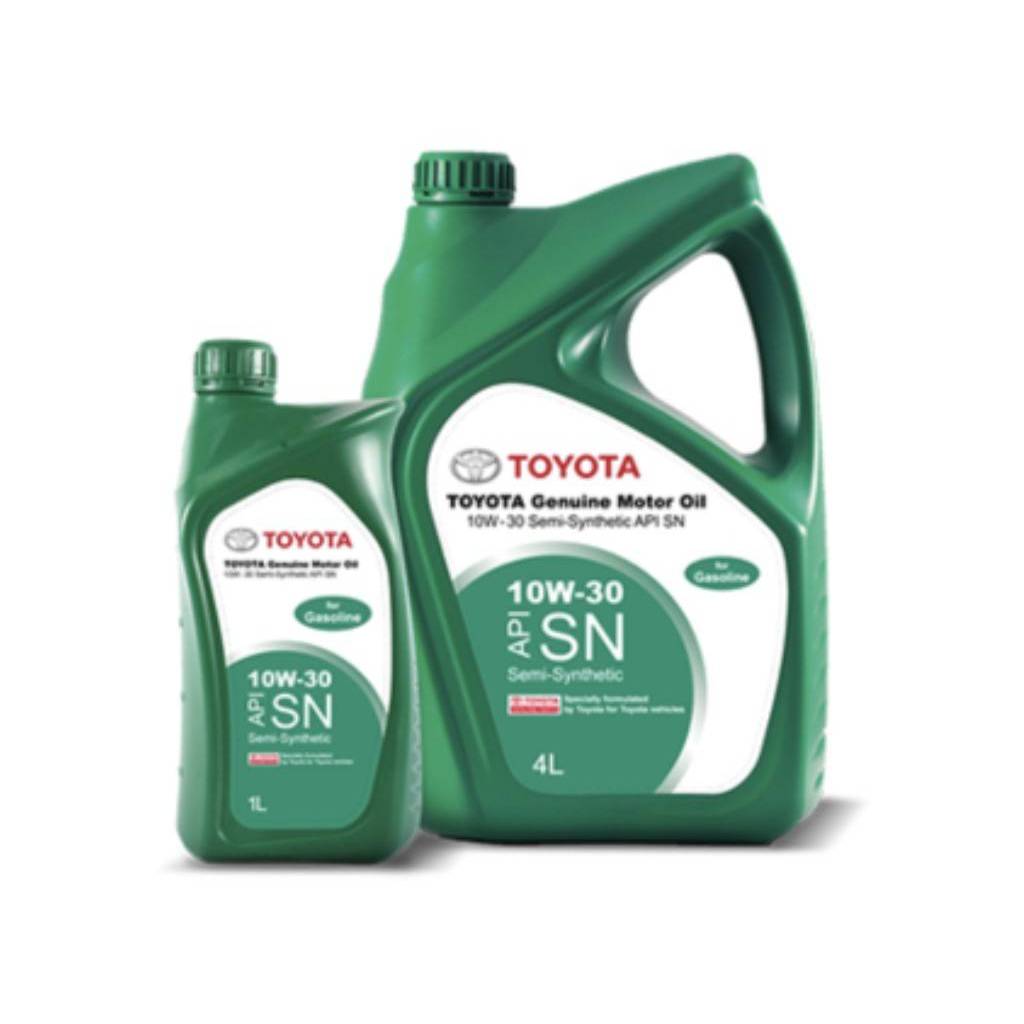 TOYOTA น้ำมันเครื่องกึ่งสังเคราะห์ 10W-30SN