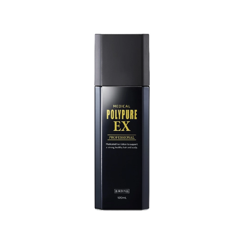 🇯🇵 POLYPURE EX โพลีเพียว อีเอ็กซ์ 120ml. เซรั่มปลูกผม ญี่ปุ่น ลดผมร่วง เพิ่มผมหนา (1 ขวด) thumbnail 3