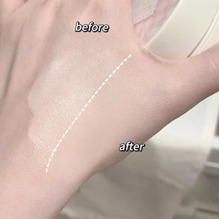 แป้งคูสชั่น กแป้งอัดแข็2อิน1 Double-Layer Cushion Powder 2-in-1ธรรมชาติ เคลือบ กันน้ำ ปกปิด กันเหงื่อ คุมมัน