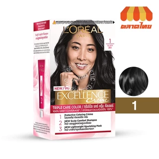 สีย้อมผม ลอรีอัล เอกซ์เซลเลนซ์ ครีม/ แฟชั่น/ แอช / บลีช ซูพรีม L'OREAL Excellence Creme/ Fashion/ Ash / Bleach Supreme