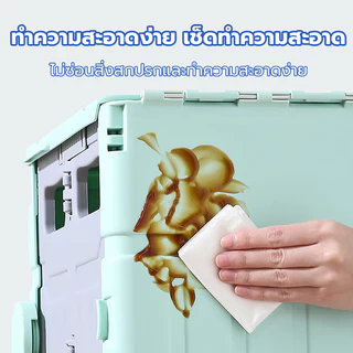 ตะกร้าสินค้า กระเป๋ารถเข็นแบบพับได้ที่บ้าน รถเข็นกลางแจ้งความจุขนาดใหญ่ รถเข็นของชำ บันไดแปดล้อ ล้อล็อคได้