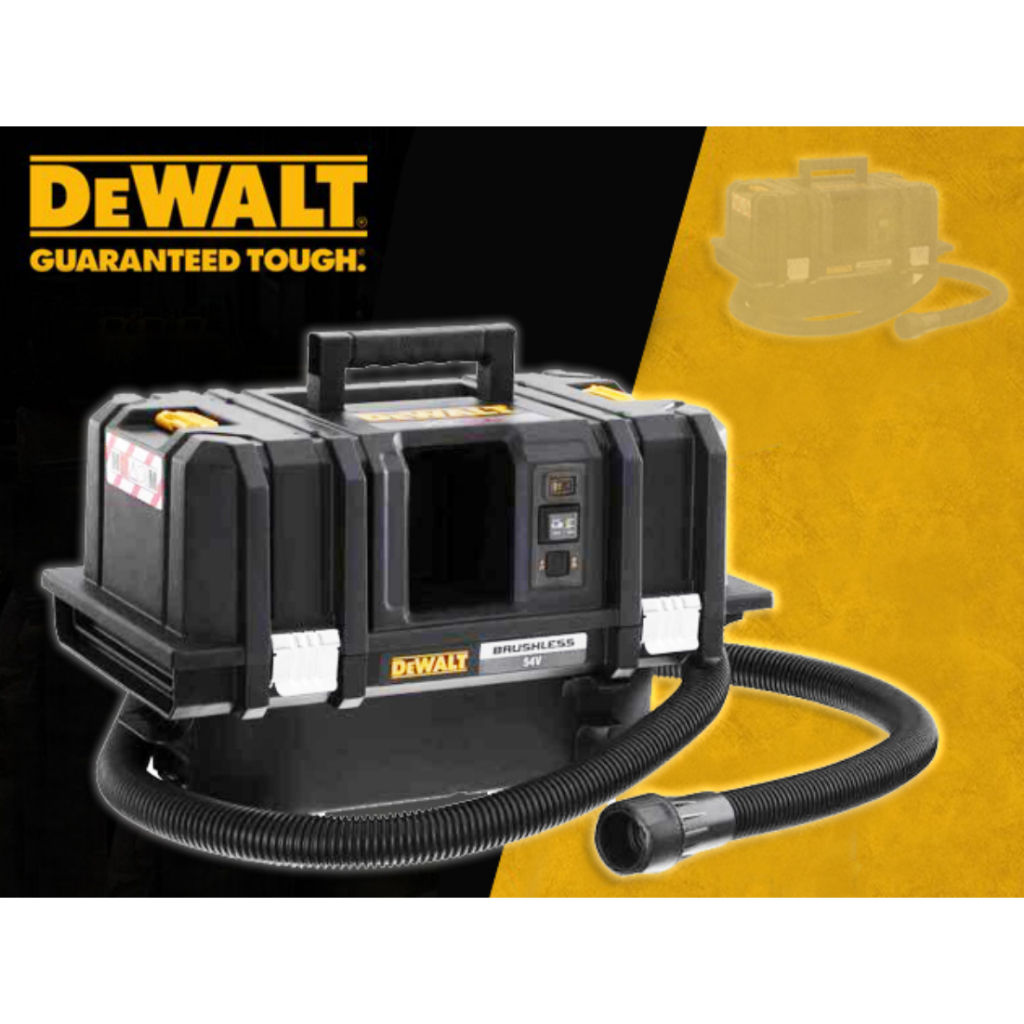 DEWALT เครื่องดูดฝุ่นไร้สายไร้แปรงถ่าน 54V(60V Max) รุ่น DCV586MN-XJ (เฉเพาะตัวเครื่อง)