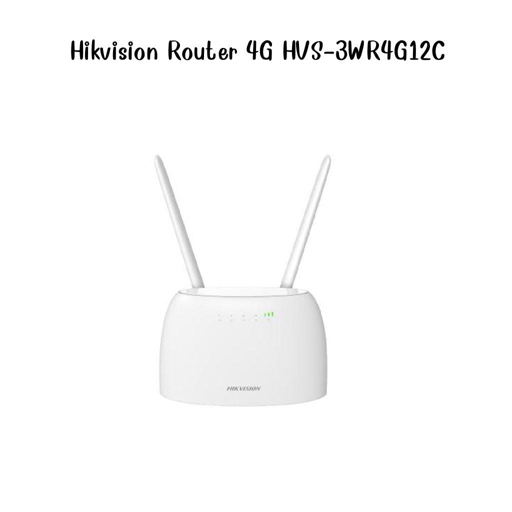 Hikvision Router 4G HVS-3WR4G12Cห่อกันกระแทก