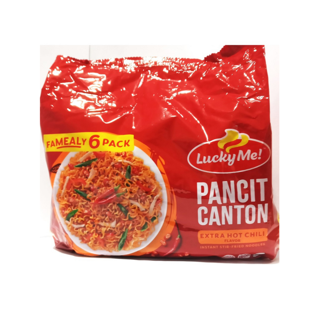 Lucky Me Instant Noodles Pancit Canton บะหมี่กึ่งสำเร็จรูป