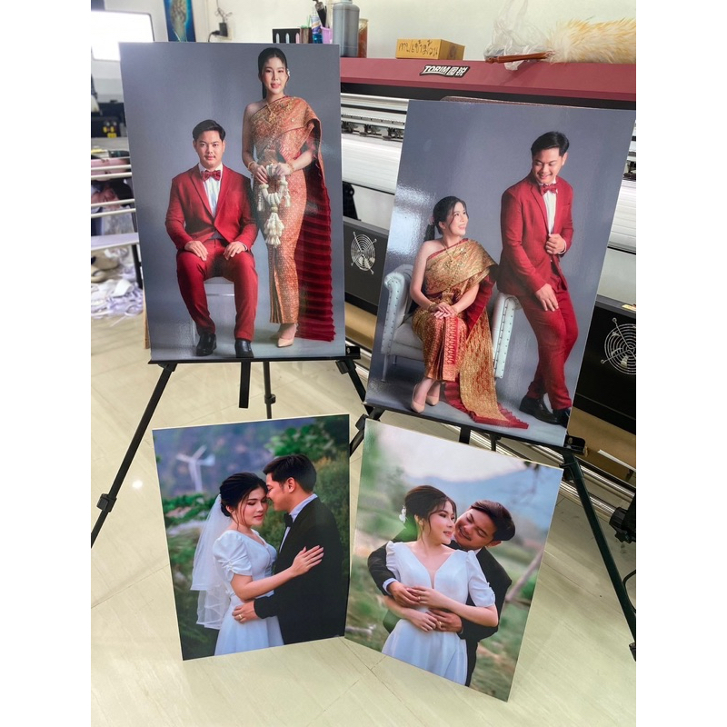 กรอบลอยบอร์ดไดคัทโฟโต้ 2แถม2 กลอบลอยรูป ขนาด 40x60 cm