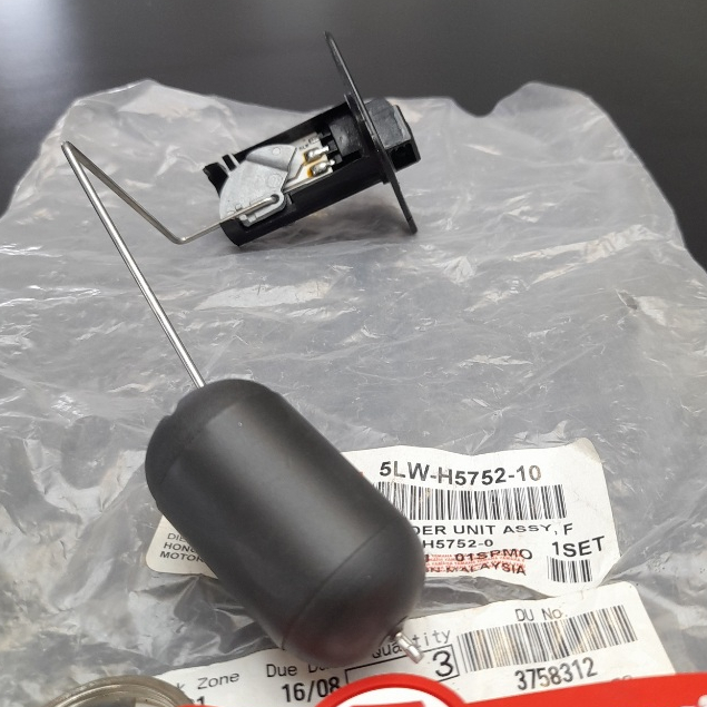 5LWH575210 ลูกลอยถังน้ำมัน Nouvo MY MX OWEN แท้ AT-115 YAMAHA  5LW-H5752-10 5LW-H5752-00