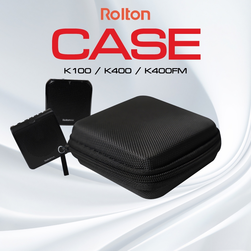 (ประกันศูนย์) Rolton K400 ลำโพงพกพา ไมค์ช่วยสอน เครื่องขยายเสียง ลำโพงช่วยสอน ไมค์ลอย โทรโข่ง